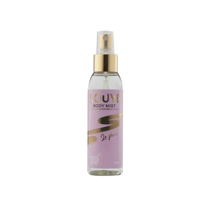 [F04028517] BODY MIST LOUVE LE FLEURS FLORAL x 75ml PURA SOAP