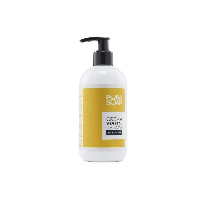 [F04028512] CREMA CORPORAL VEGETAL PAPAYA 300ml PURA SOAP