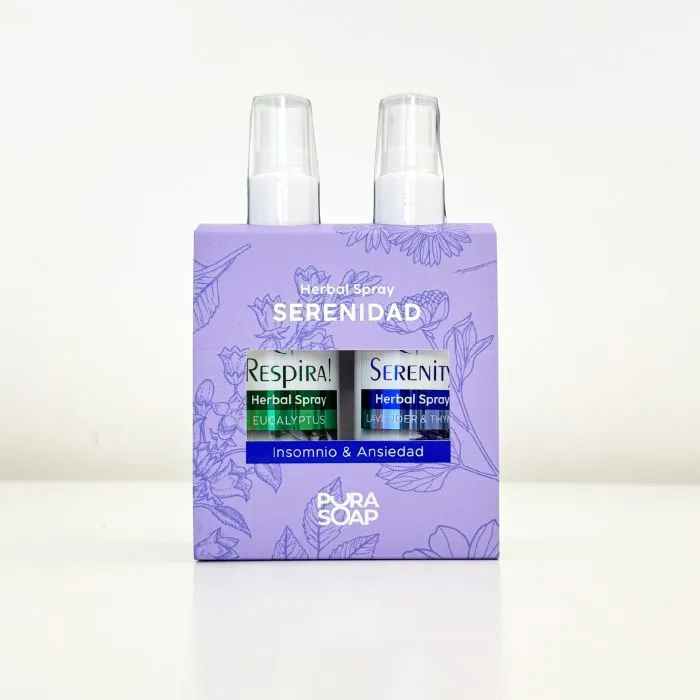 [F04028558] DUO HERBAL SERENIDAD  PURA SOAP ( EUCALYTUS-LAVANDA )