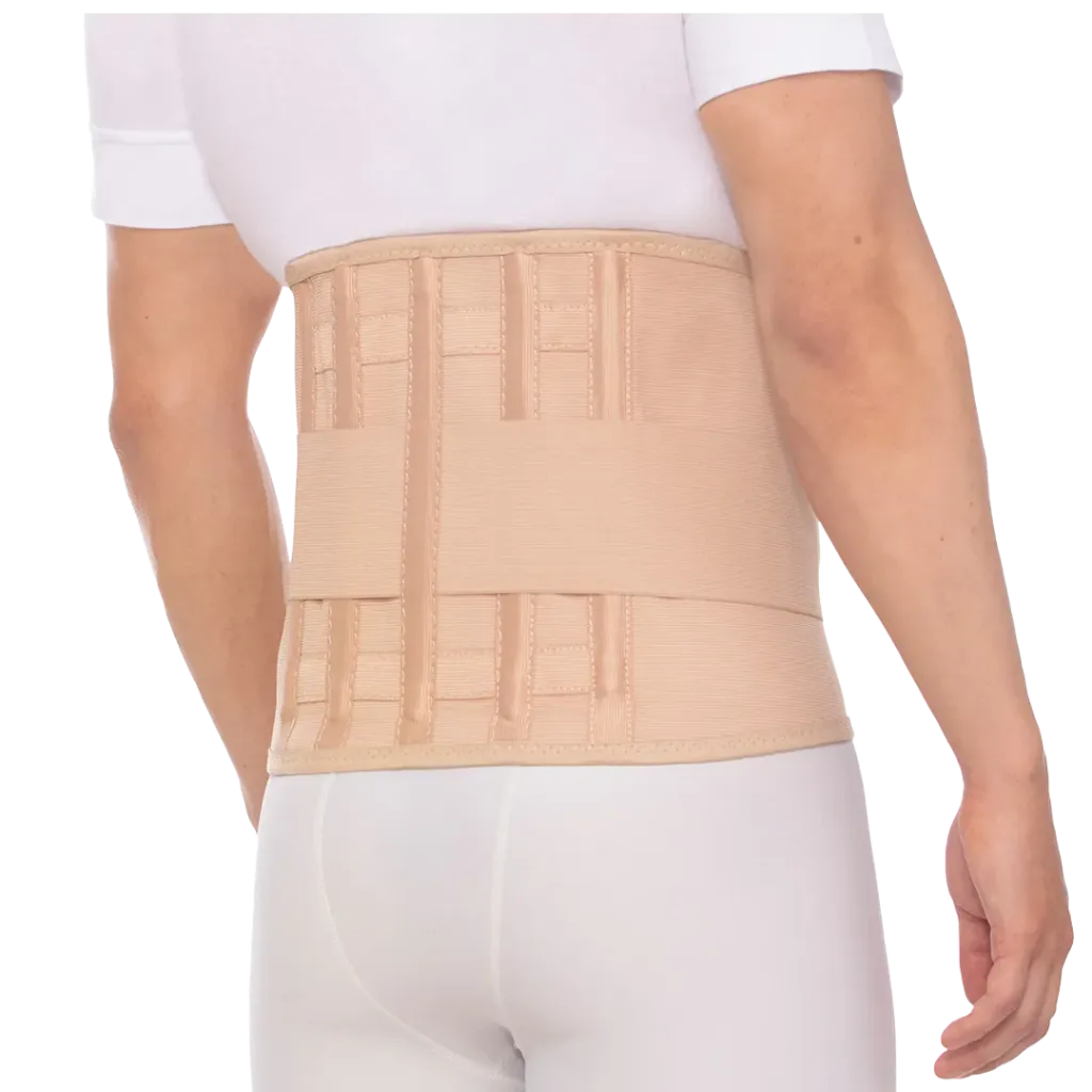 FAJA LUMBAR POR 28 CM CON BALLENAS TALLE 4 DEMA