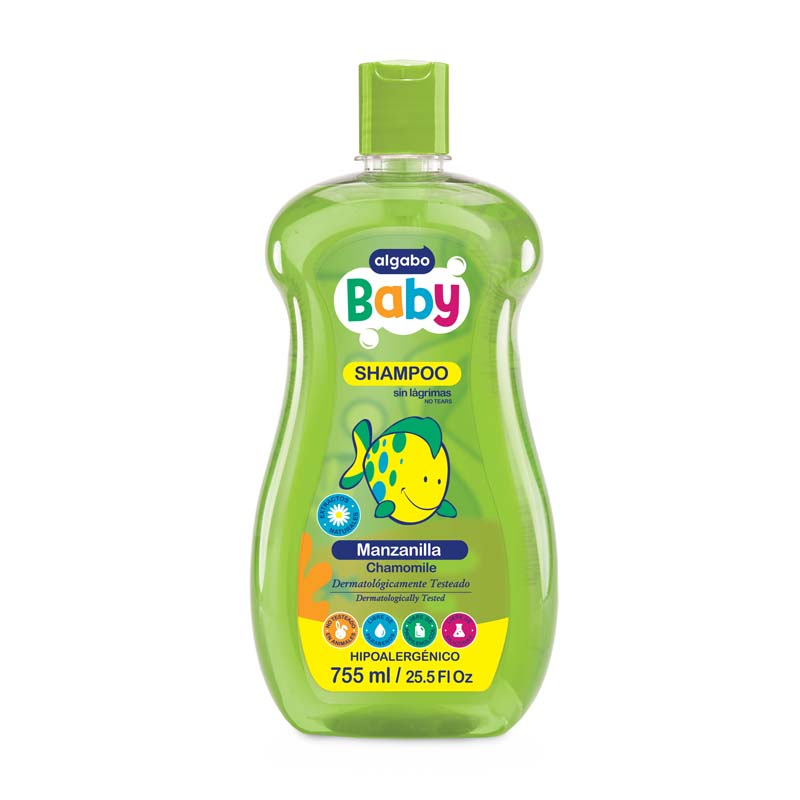 [F04027555] SHAMPOO 755 ml CAMOMILA (3343752) BABY ALGABO