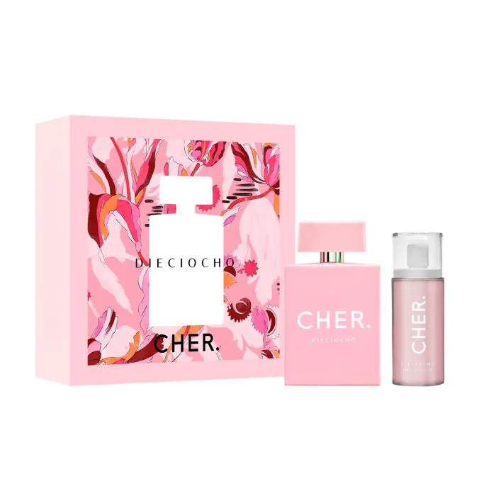 [F04028352] CHER DIECIOCHO SET 100ML EDP + BODY SPLASH 75ML 24