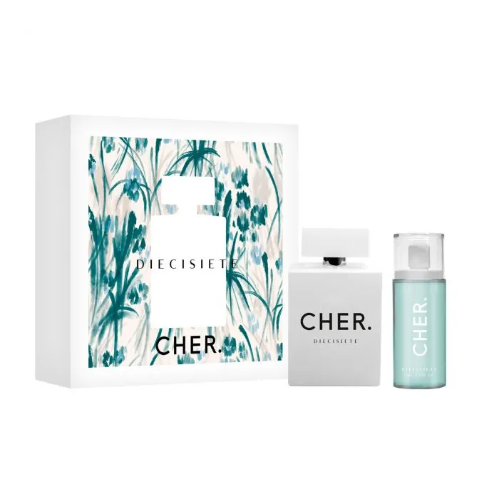 [F04028358] CHER DIECISIETE SET 100ML EDP + BODY SPLASH 75ML 24