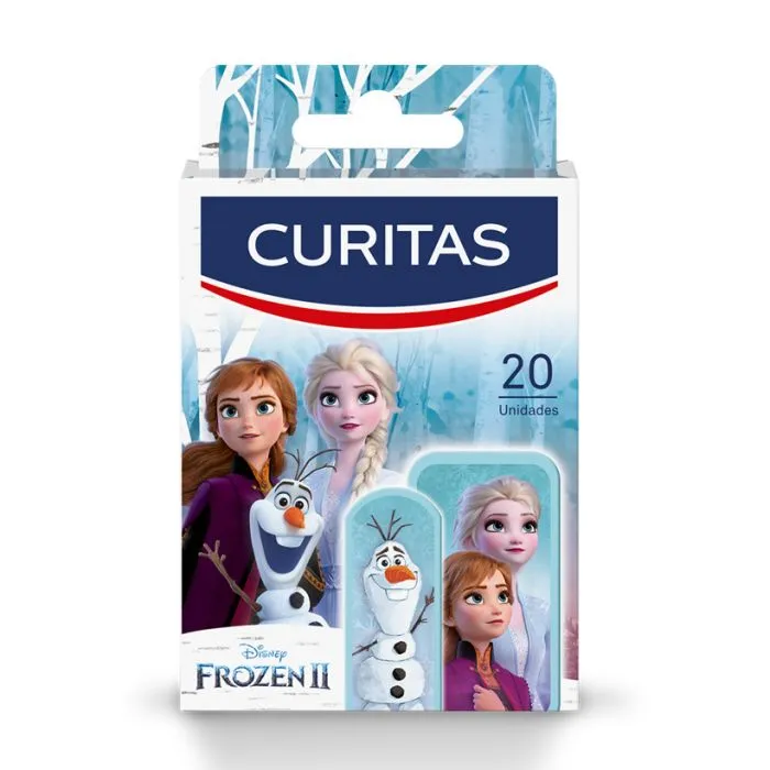 APOSITO PROTECTORES TELA ELASTICA FROZEN II x 20 UNID CURITA(48371)