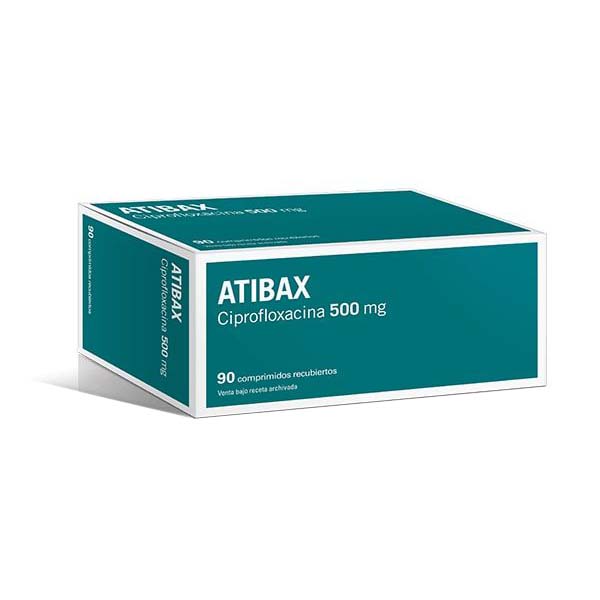 [F08024573] CIPROFLOXACINA 500 MG X 90 COMP. (9BL) SAVANT