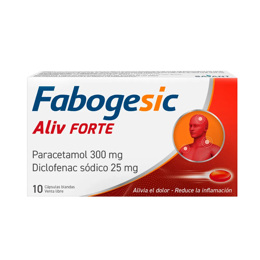 [64468] FABOGESIC ALIV FORTE  cáps. bl. x 10