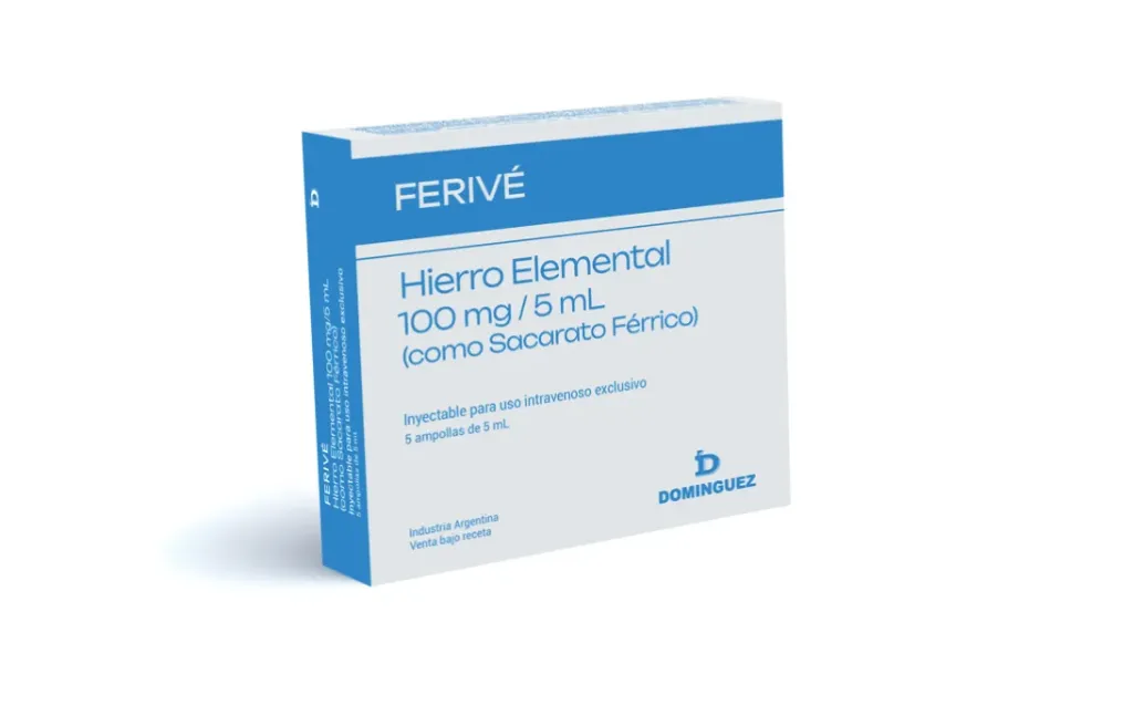 FERIVE  100 mg a.x 5 TA