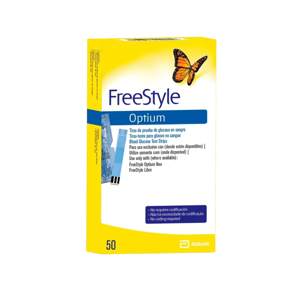 FREESTYLE OPTIUM  tiras react.p/glucosax50