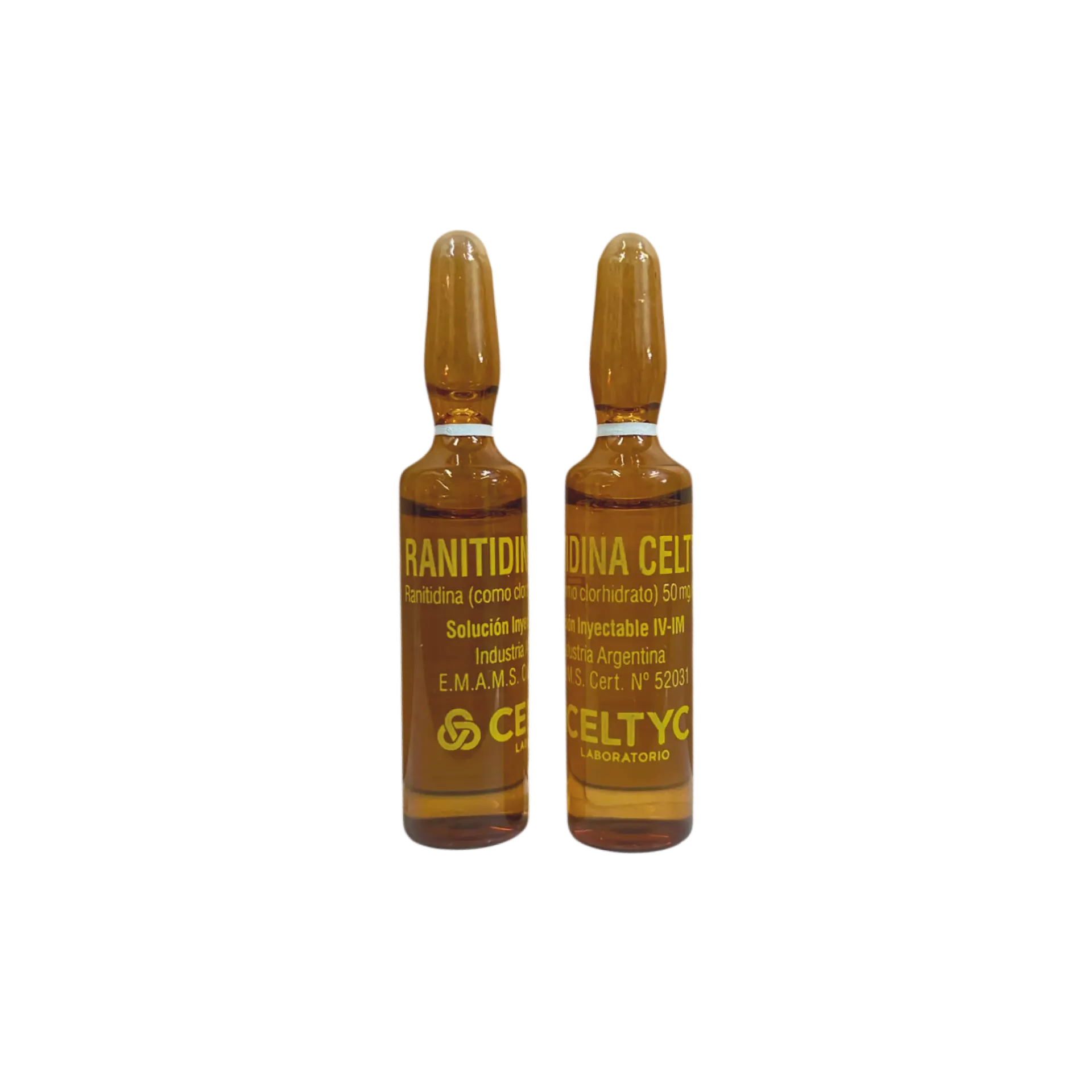 [F08025426] RANITIDINA 50 MG X 1 AMP. 5 ML CELTYC