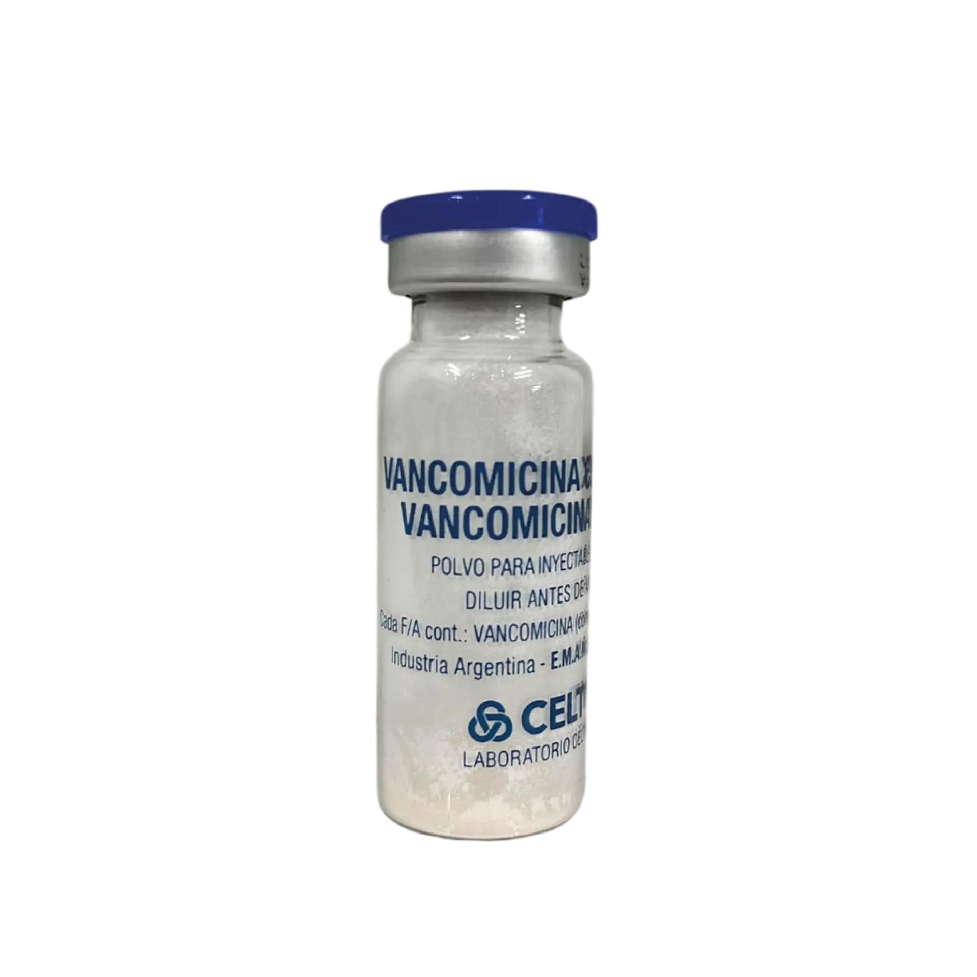 [F08025411] VANCOMICINA 500 MG X 1  FCO AMP. CELTYC