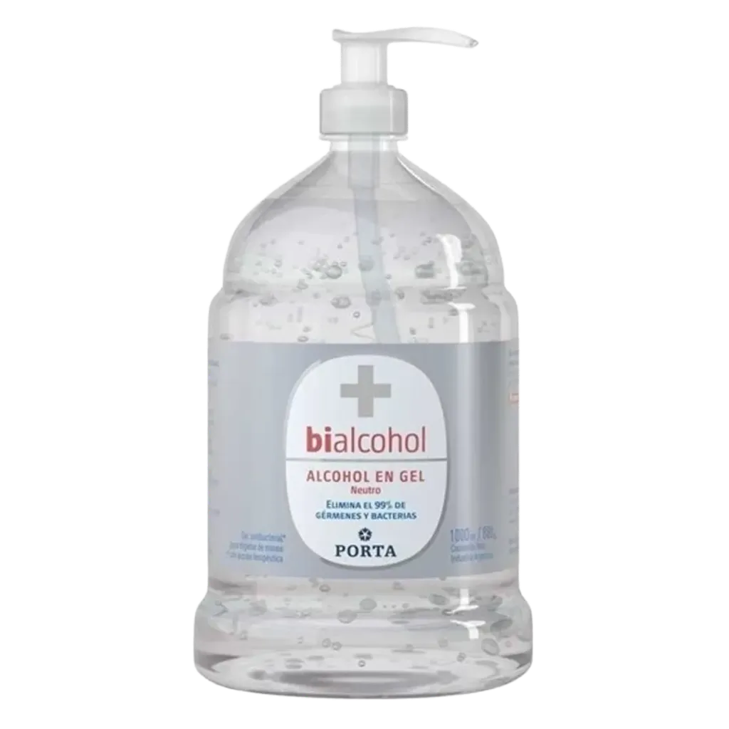ALCOHOL GEL  CON GLICERINA C /VAL DOSIF. 1000ml BIALCOHOL PORTA