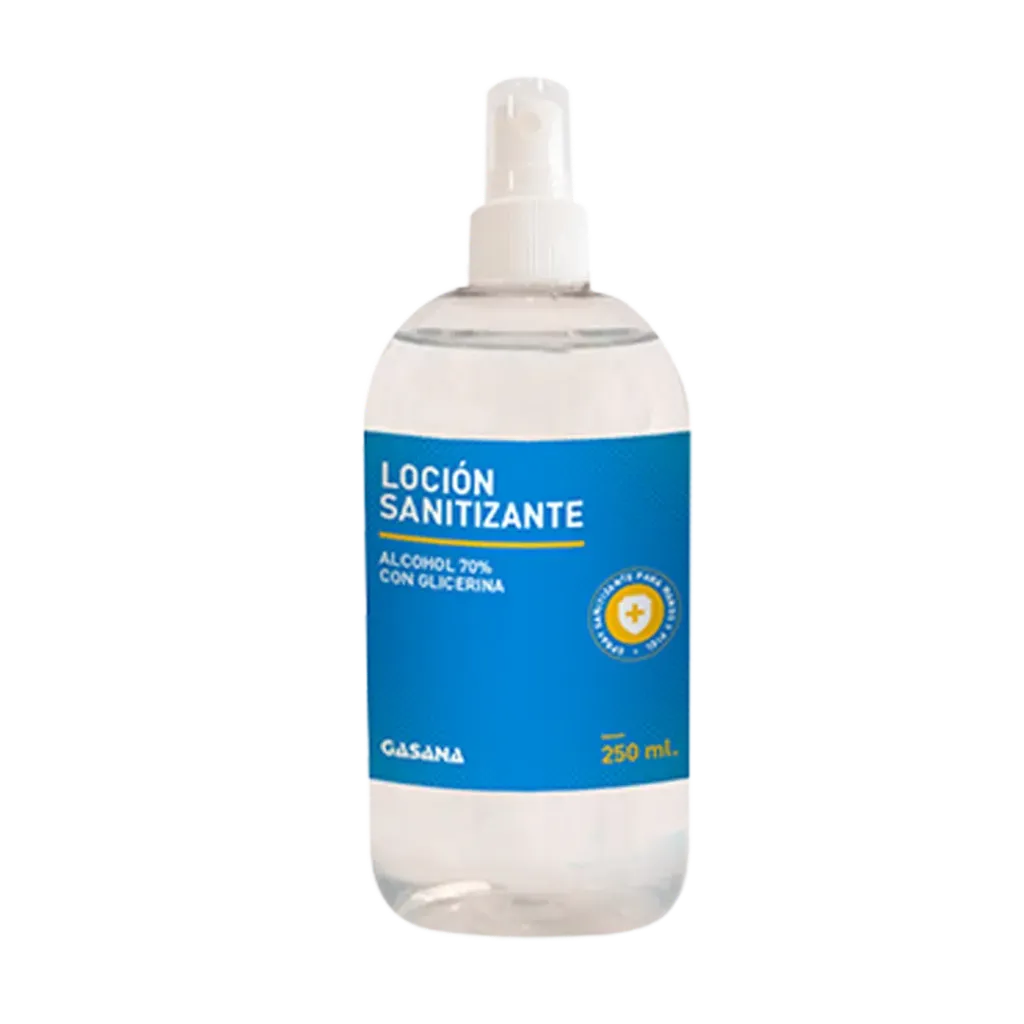 [F03023082] ALCOHOL 70%  CON GLICERINA X 500 ML GASANA (SANITIZANTE)