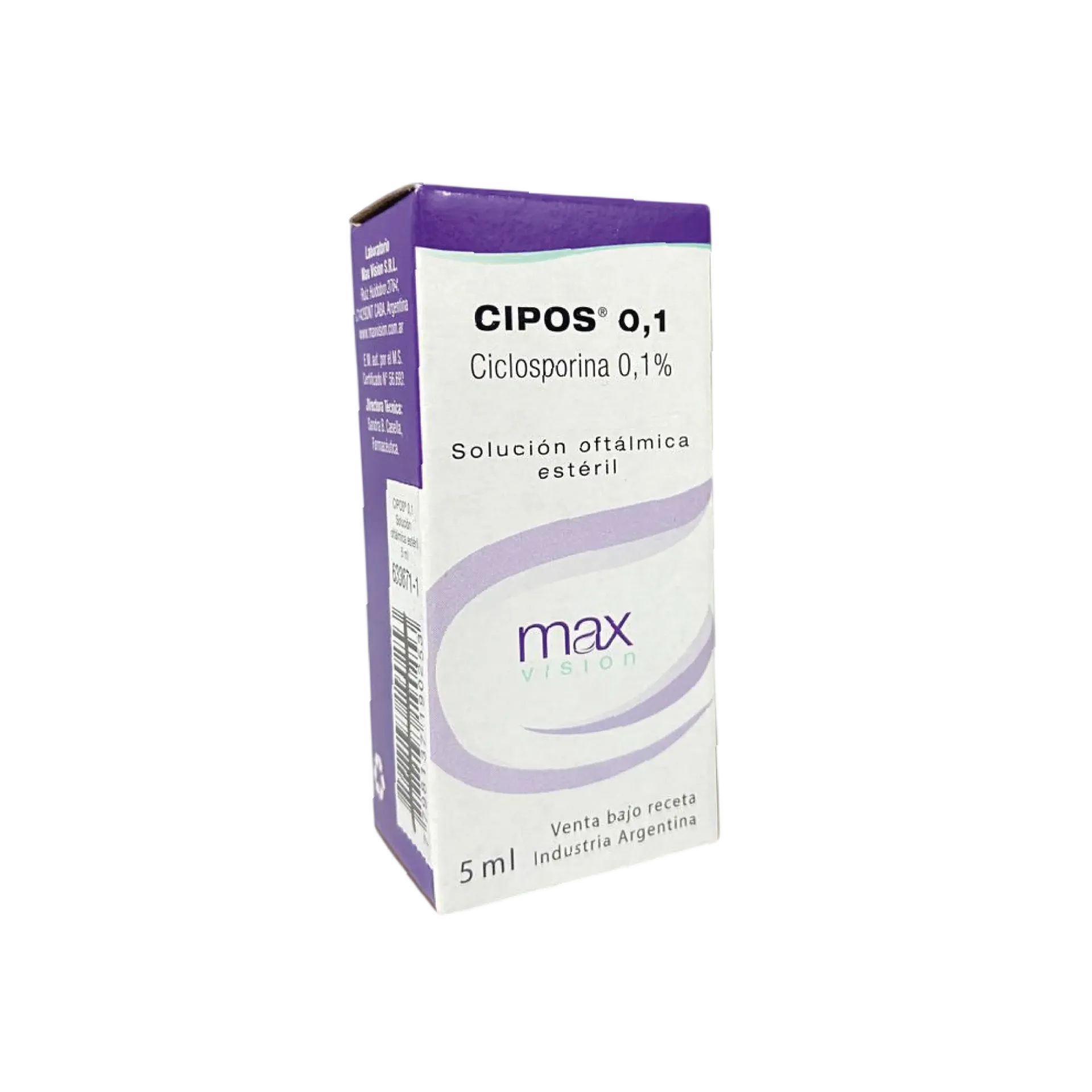 [51198TA] CIPOS 0.1  sol.oft.x 5 ml TA