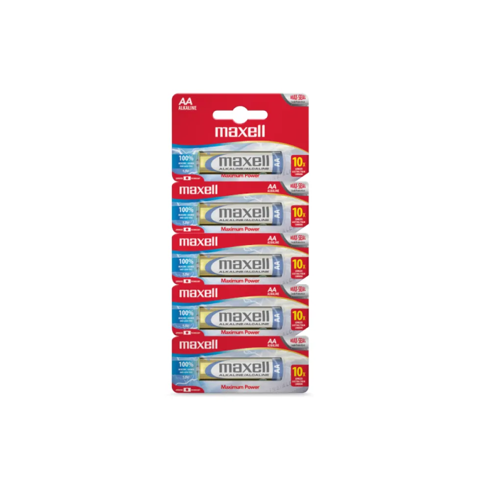 [F04028650] PILA  AA  BLISTER X 5 UN MAXELL