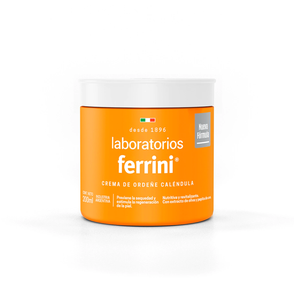 [F04028676] CREMA ORDEÑE CALENDULA 200 ML FERRINI