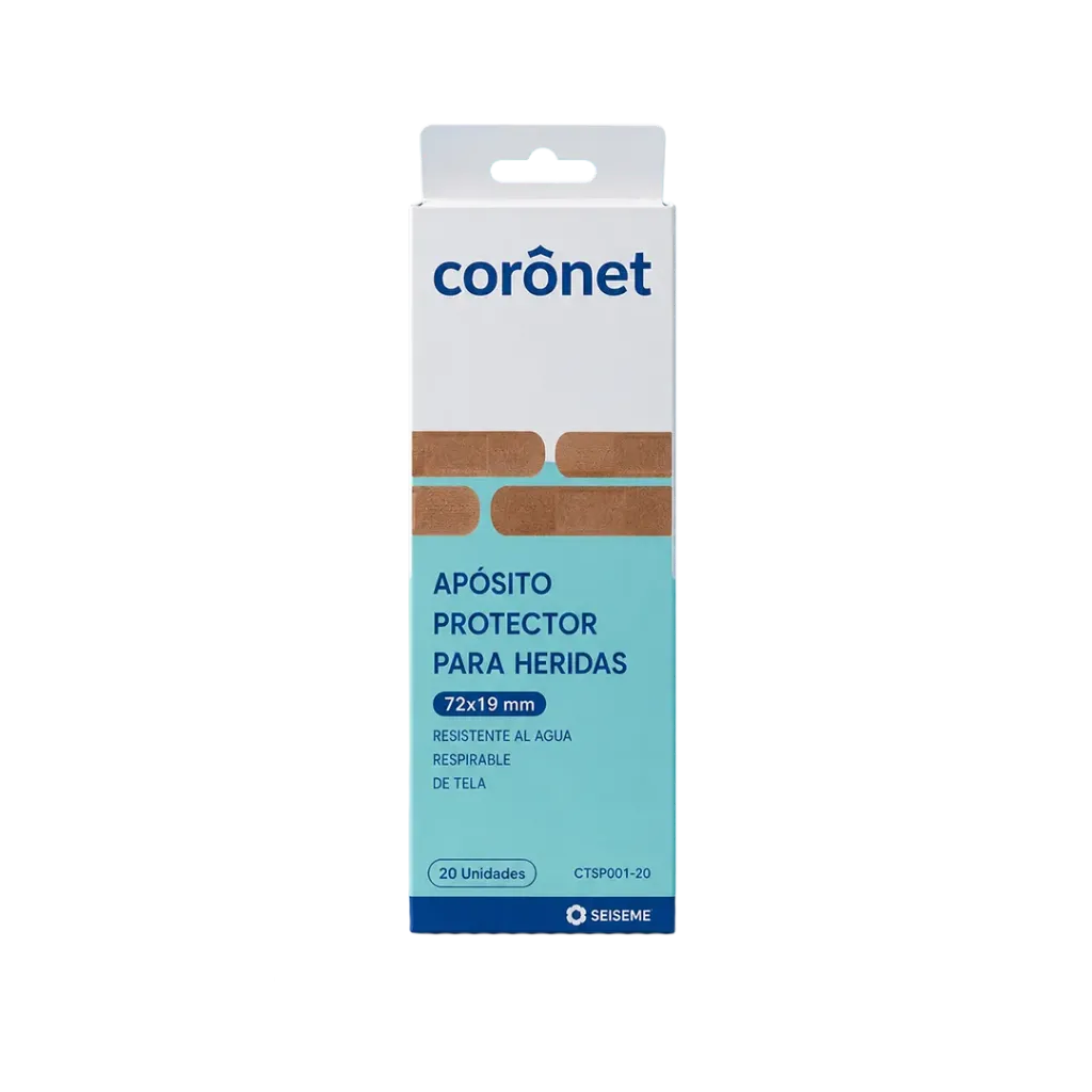 APOSITO PROTECTORES TELA ELASTICA X 10  UN CORONET