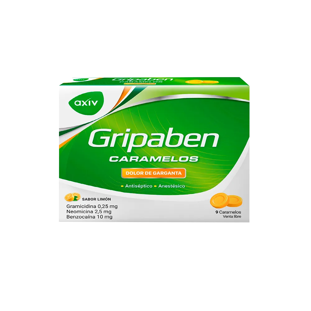 [64594] AXIV GRIPABEN CARAMELOS  caram.x 9