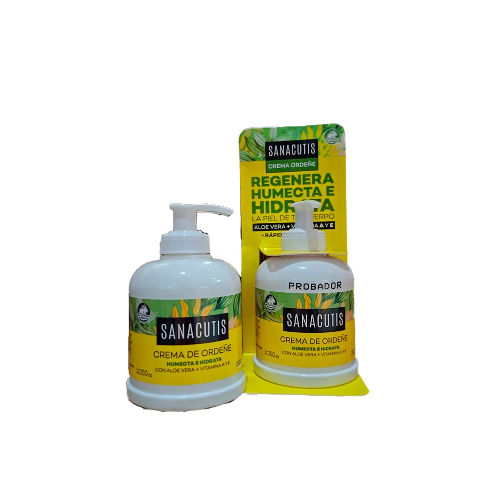 [F04028655] COMBO 9 CREMAS DE ORDEÃ‘E X 250CC C/VAL +1 BONIF + 1 PROBADOR C/VALV SANACUTIS