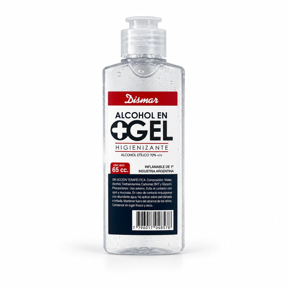 [F01025360] ALCOHOL GEL   65ml DISMAR