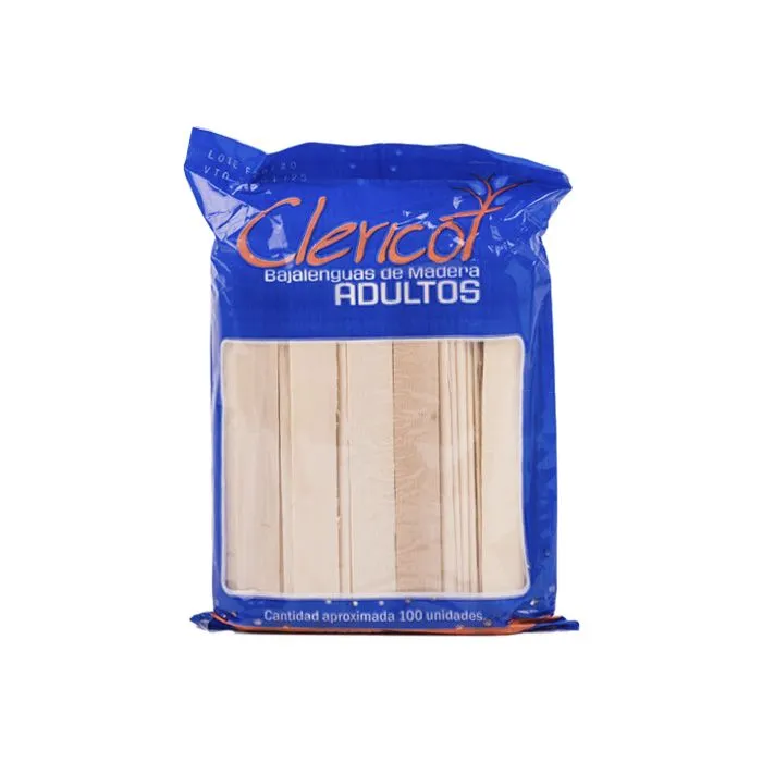 [F01000566] BAJALENGUA PEDIATRICO x100 HG