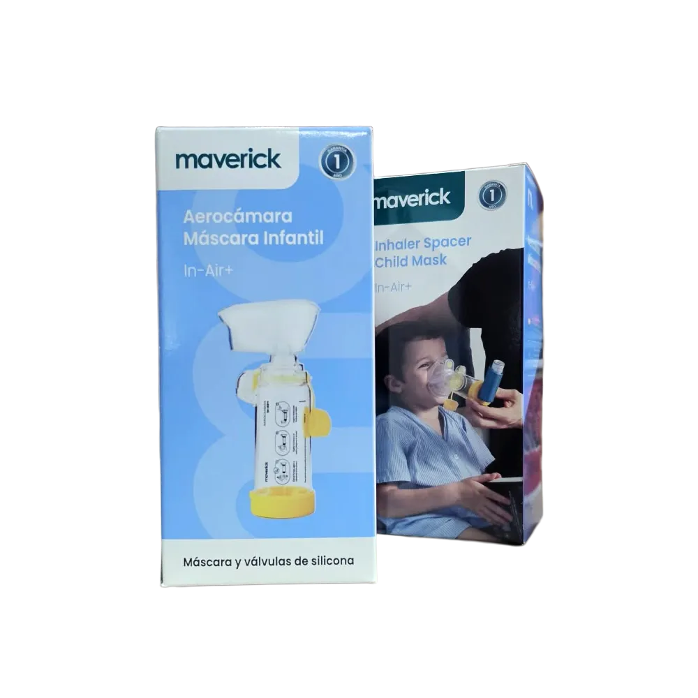 [F02024033] AEROCAMARA PEDIATRICO C/MASCARA MAVERICK (SAL0701) (copia)